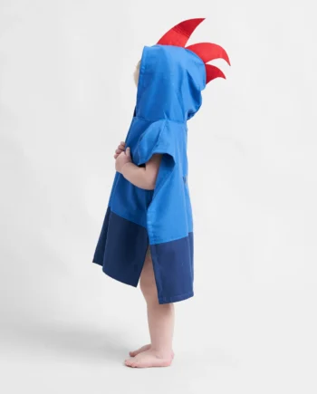 Poncho niño cresta rooster microfibra