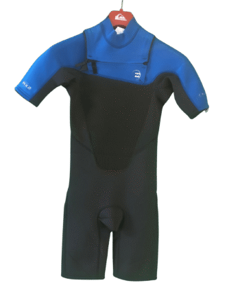 Neopreno niño corto billabong foil 2/2 frontzip
